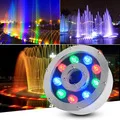 Decorativas ao ar 15w à Prova Levou Subterrâneo Caminho Jardim Quintal Paisagem No-chão Luzes Livre Spotlight ac - dc 12v Ip67 d' Água Cob Luz 3 Lâmpadas subterrâneas