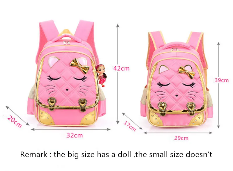 2019 الفتيات الحقائب المدرسية الأطفال على ظهره الابتدائية الكتب العظام الأميرة مدرسية Mochila Infantil كيس من دوس الشقي 2019 الفتيات الحقائب المدرسية الأطفال على ظهره الابتدائية الكتب العظام الأميرة مدرسية Mochila Infantil كيس من دوس الشقي