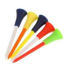 30pc multi cor plástico t de golfe 83mm durável almofada de borracha superior golfe t treinamento acessórios de golfe #20