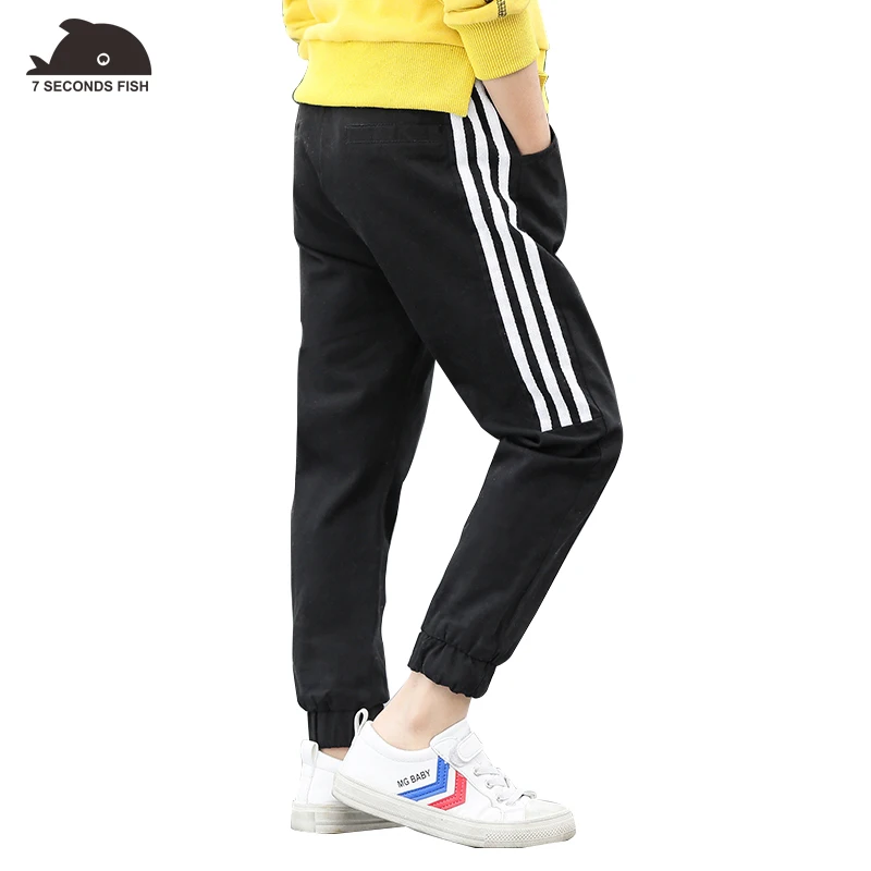 

boys pants 2019 autumn kids leggings cotton long boy trousers baby boy pants kids stripe fashion new spring pants