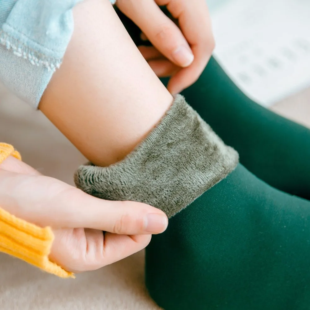 VOHIO calcetines mujer harajuku scok stink рождественские носки шерстяные весенние хлопковые носки женские впитывающие пот дышащие зимние soc