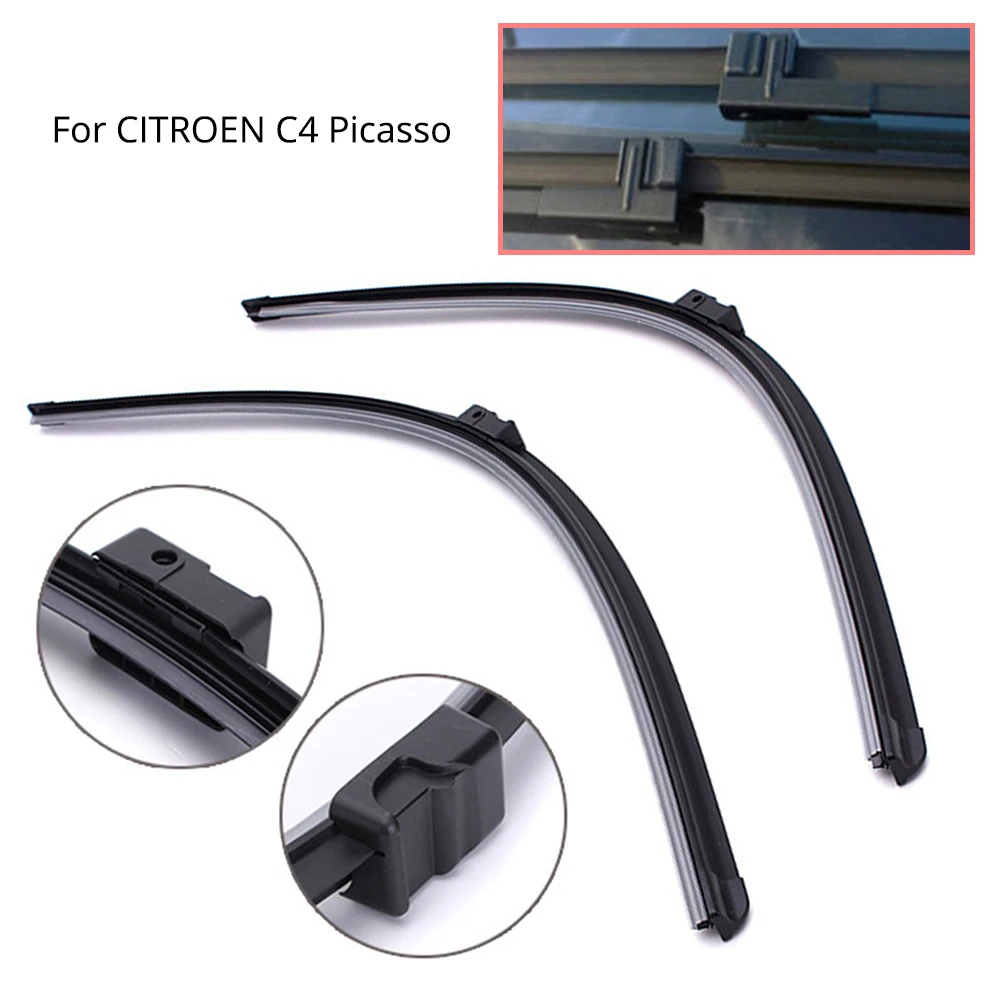 Пара стеклоочиститель bladesfor CITROEN C4 Picasso/C4 Великий Пикассо 2006-2008 со стороны водителя лезвие 3" Passager боковой лезвие 30"