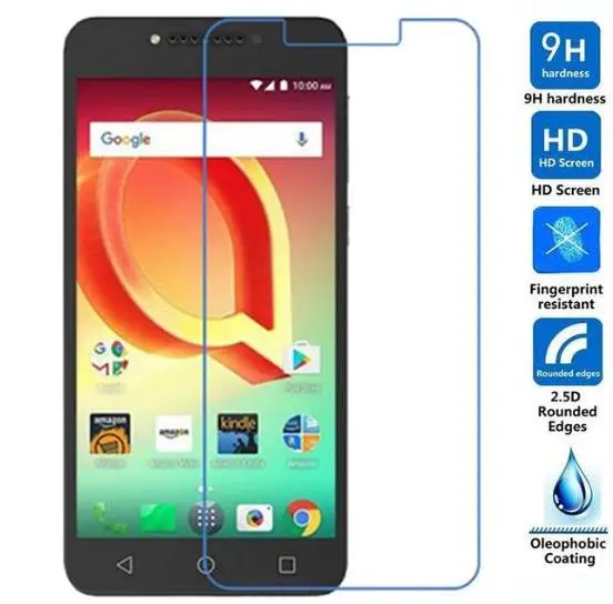 Для Alcatel 3X 5058 закаленное стекло Передняя защитная пленка для A50 стеклянная