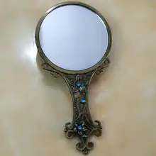 Handle bronze hollow out the mirror comb suit Chinese style antique gift to send small gifts of foreign friends