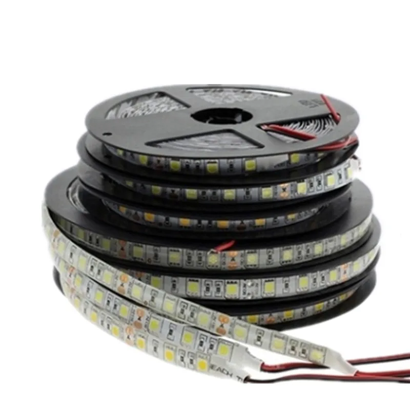Светодиодная лента 5050 DC12V 60 светодиодный s/m 5 м/лот гибкий светильник RGB RGBW RGBWW