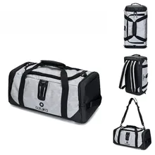 OZUKO Travel Bags Men Waterproof Backpack Large Capacity Luggage Bag Duffel Bag Oxford Male Leisure Handbag Fashion Shoulder Bag