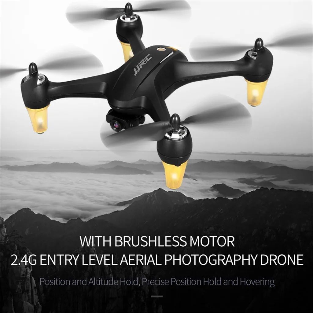 Дроны с камерой HD JJR/C X3P gps 5,8G Wi-Fi FPV широкоугольный 1080 P бесщеточный радиоуправляемого квадрокоптера Дрон для аэрофотосъёмки RTF