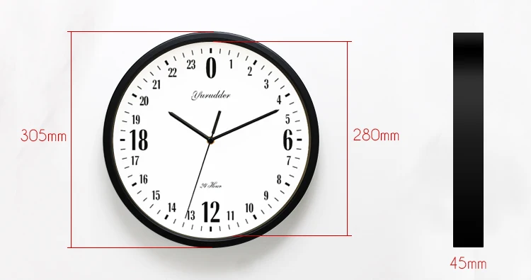 2018 mais novo 24 horas dial design