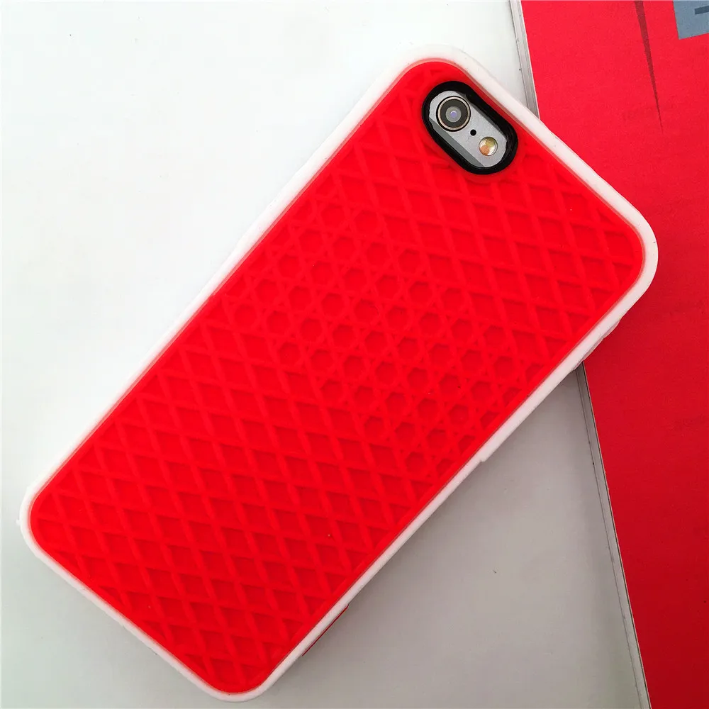 

Flame Red Cute For Iphon 7 Plus Coque 3d Silicone Case For Iphone 6s Case Fashion Full Protect anti-knock Capa For Iphone765capa