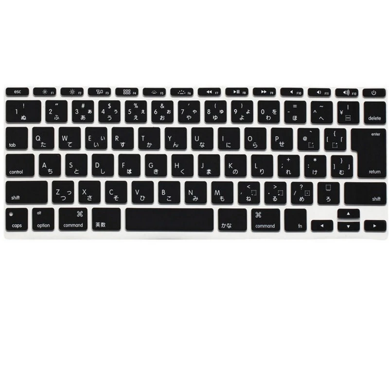 Untuk Apple MacBook Air 11 "11.6 Jepang/Bahasa Inggris Huruf Keyboard