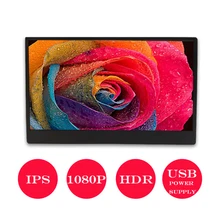 13,3 дюймов супер тонкий Портативный игровой монитор для Ps4 Xbox NS HDMI USB Питание ips портативных ПК второй Экран с ТВ-приставка