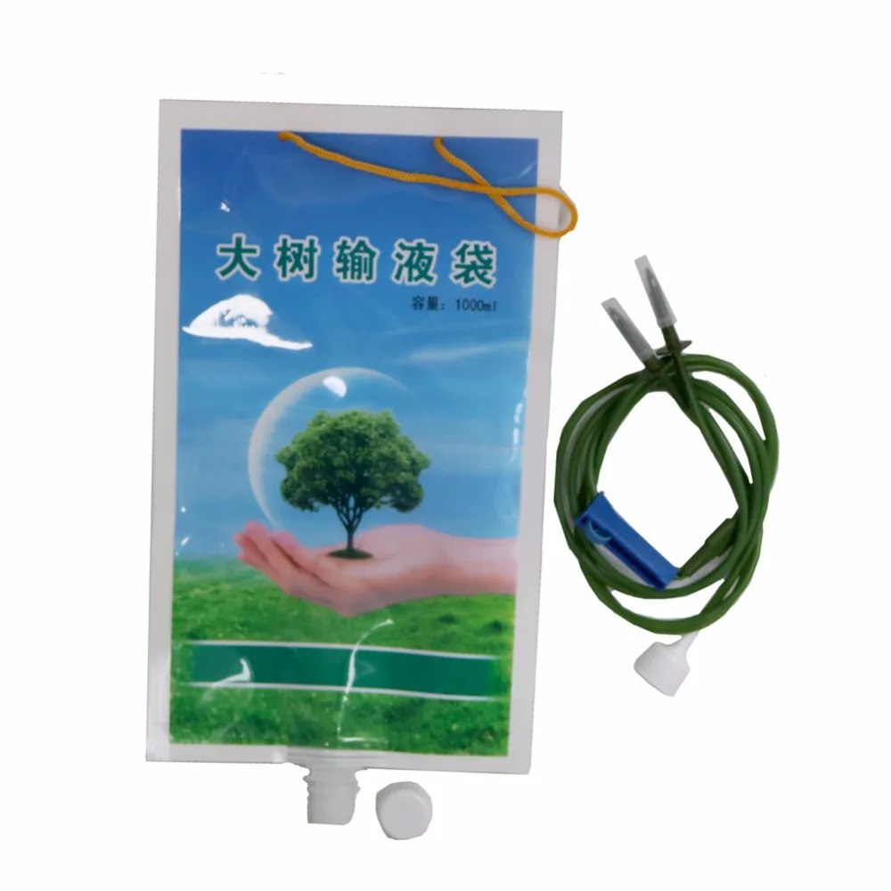 5 pcs 1000ML Plastic tree Infusion Bag Plant Flowers transplant grow bags For Home Garden Drip Gardening Irrigation System - Image 5
