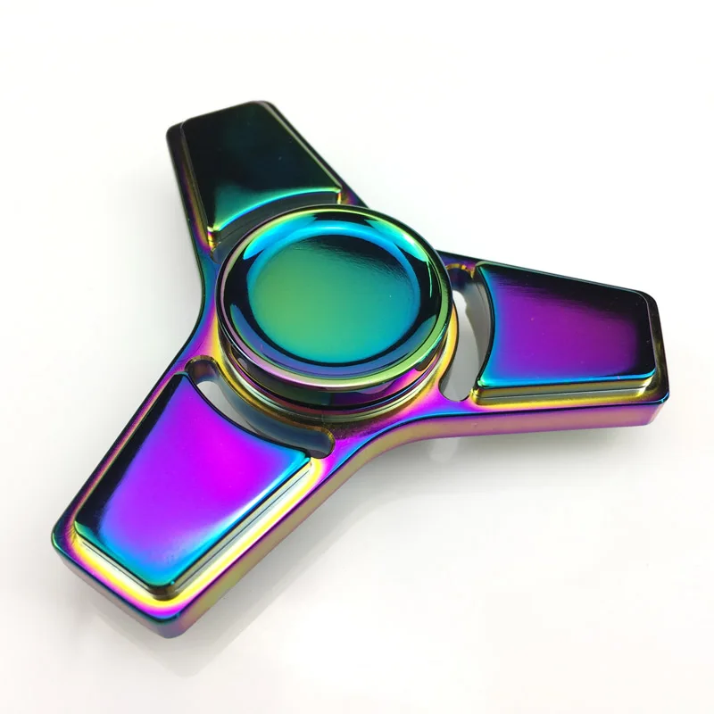 

EDC Toys Tri-Spinner Fidget Toy Pattern Hand Spinner Torqbar  Fidget Spinner  Stress Wheel spiner toys Children Adults Toys