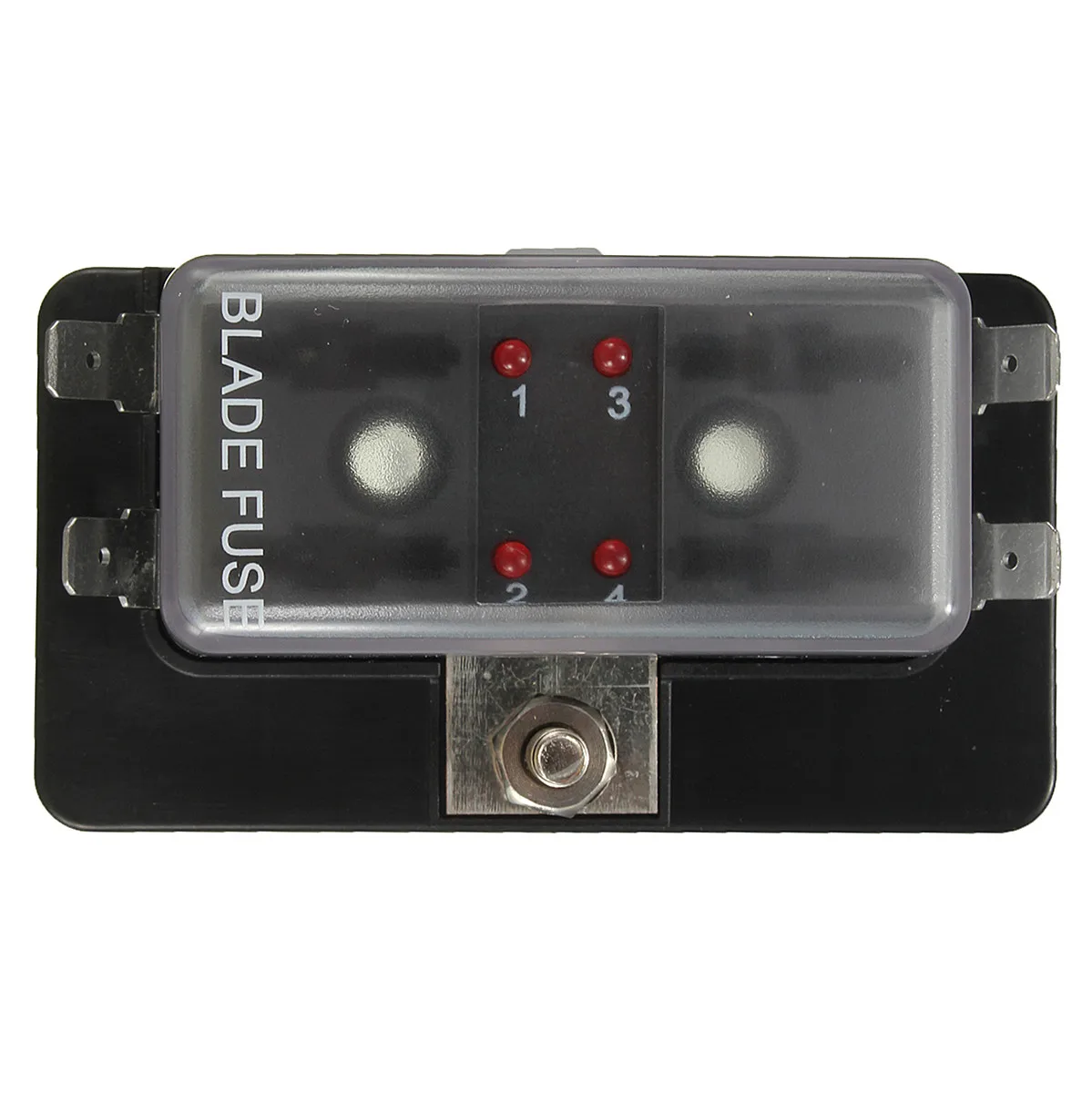 Car Boat Circuit 4 Way ATO Blade Fuse Box Holder LED Blown Warning-in Fuses from Automobiles & Motorcycles on Aliexpress.com | Alibaba Group