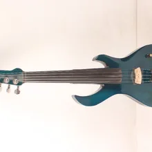 5 Строка Электрический Скрипки 4/4 пламени Гитары формы Массив дерева Мощный звук fret 1-5