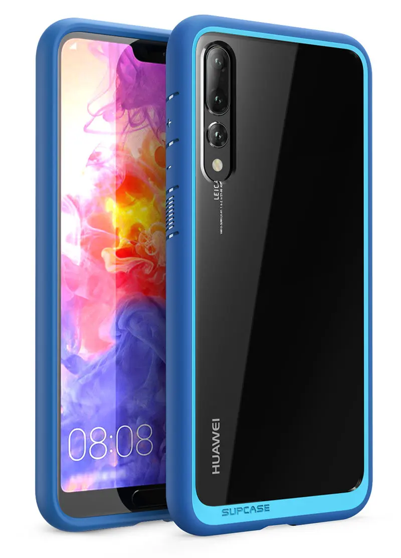 SUP чехол для huawei P20 Pro Чехол UB стиль Серия противоударный Премиум гибридный защитный ТПУ бампер+ PC Прозрачный чехол на заднюю панель