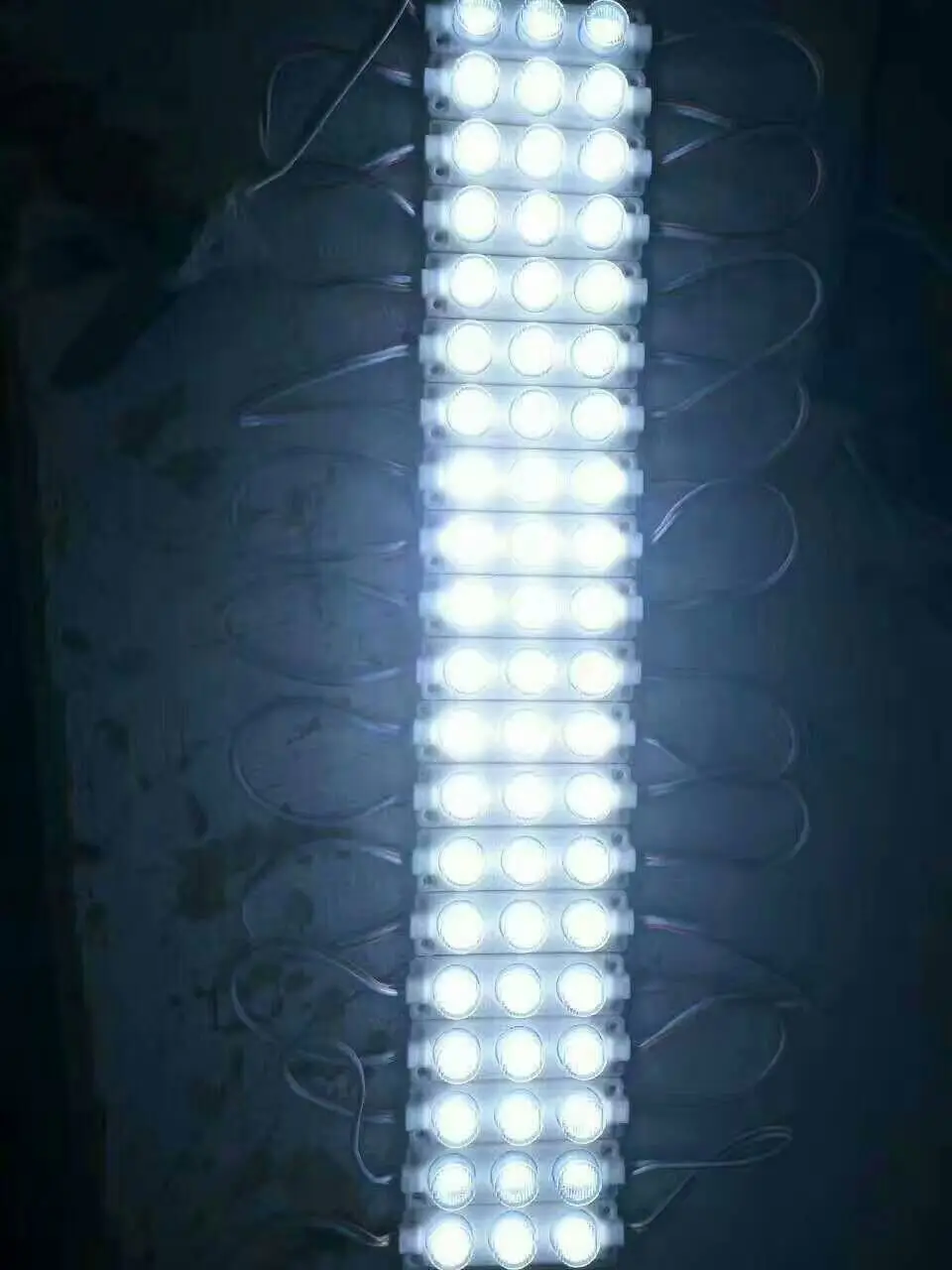 3 Вт инъекций светодиодный сбоку модуль с Len 3LED DC12V Водонепроницаемый IP65 5050smd рекламный щит логотип канала lightbox Подсветка