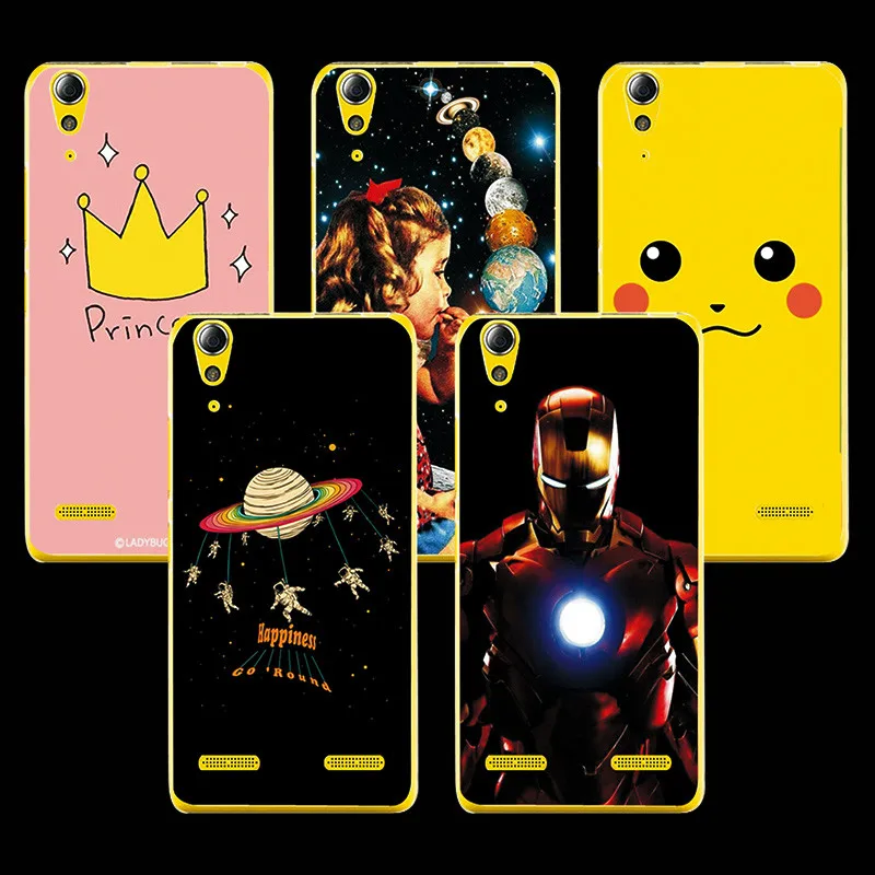 

Colored Paintings Ample Phone Case For Lenovo A6010 A 6010 Case Cover Colored Paiting Case Cover For Lenovo A6010 5.0"+Free Gift