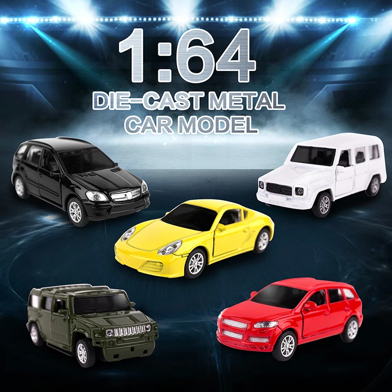  KIDAMI 1:64 Alloy Diecast Metal Toy car Pull Back Car Model toys for children Gift miniatura de car