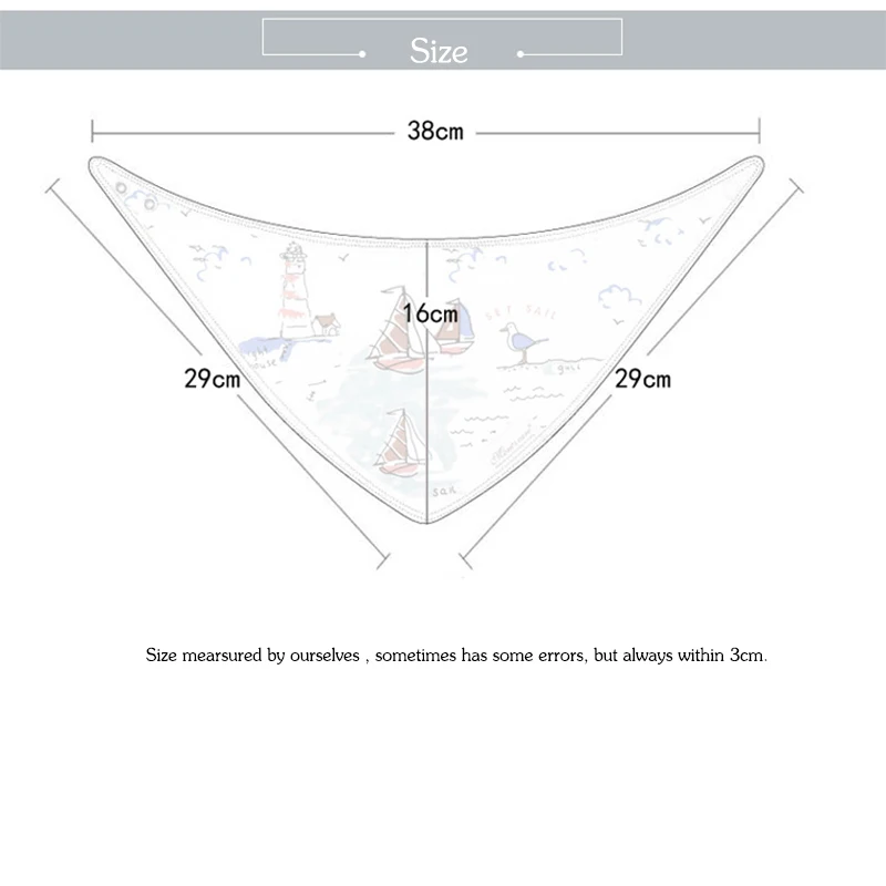 2 шт./лот, милый мультяшный принт, буквы, детские нагрудники для новорожденных, хлопок, мягкий треугольный шарф, слюнявчик, полотенце для слюней, одежда для малышей