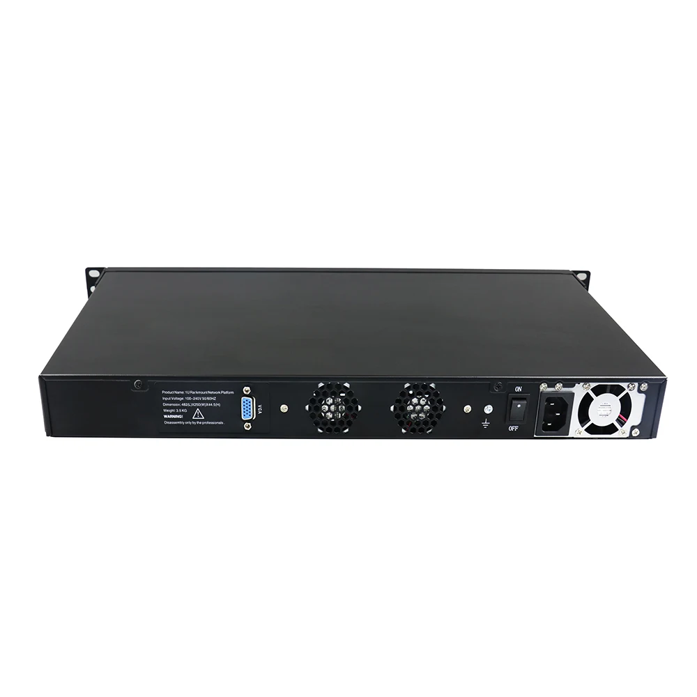 Yanling customize 6 Lan Mini Linux 1U Rackmount сервер i3 4160 облачный компьютер Pfsense ПК с VGA слот для карт