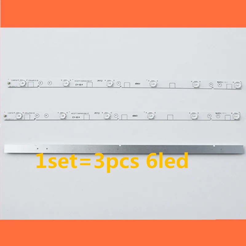 3pcs/set 570mm LED Backlight strip 6 lamp For Hisense 32&quotTV LED32K20JD LED32K30JD E227809 LED32EC260JD LED32EC110JD HXF-S 6V/LED | Лампы и