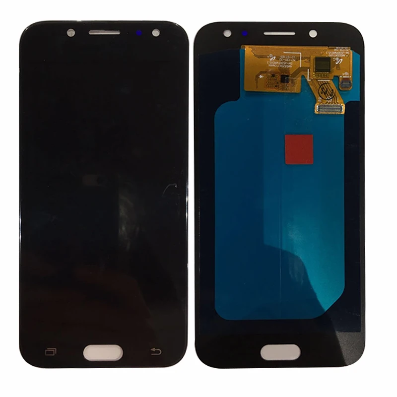 Черный J530 супер AMOLED ЖК-дисплей протестированный ЖК-экран + сенсорный экран для