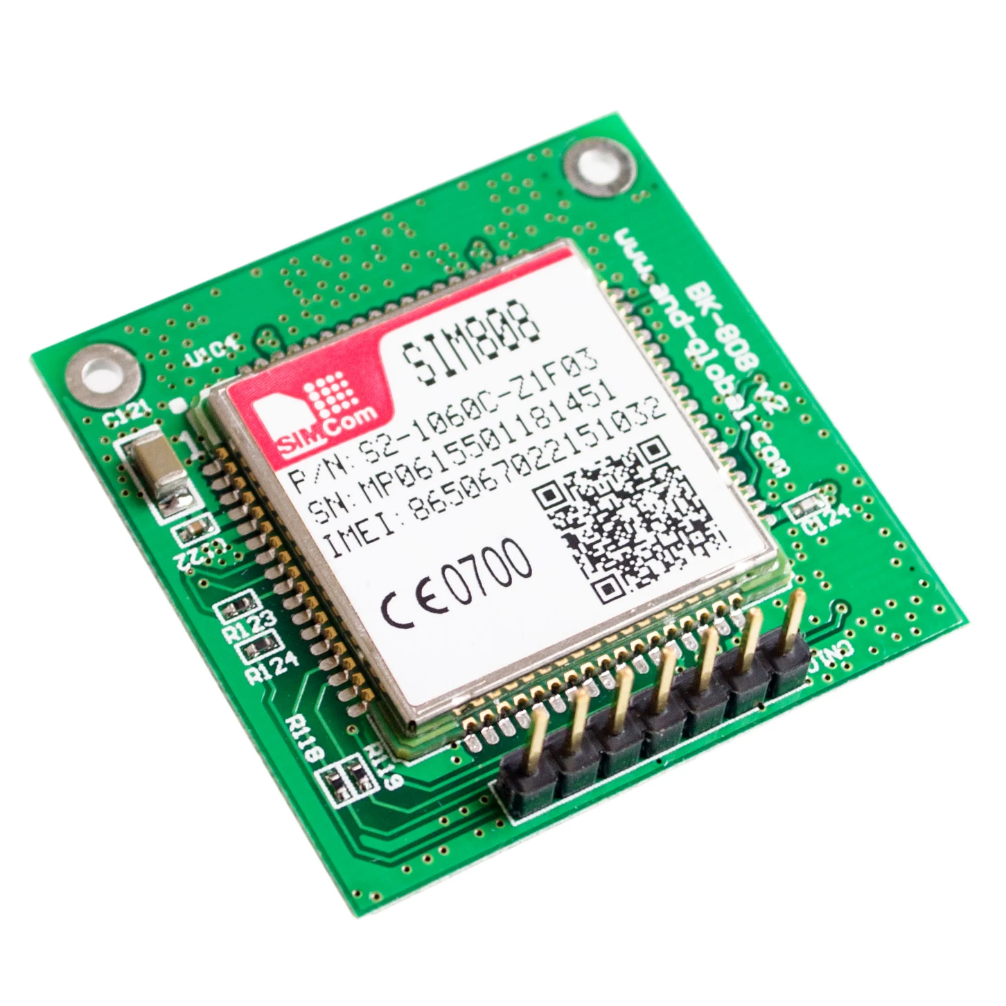 GSM gps SIM808 коммутационная плата, SIM808 основная плата, 2 в 1 четырехдиапазонный GSMGPRS модуль Встроенный gps Bluetooth модуль