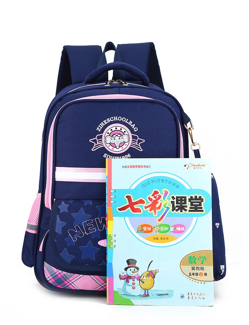 Модные новые детские школьные сумки для подростков мальчиков и девочек, ортопедический Школьный рюкзак, водонепроницаемый ранец, Детская сумка для книг mochila