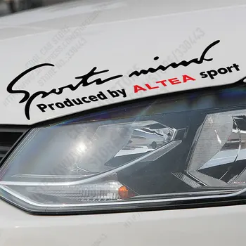 

10 Pieces SPORTS MIND Automobiles Vinyl Car decal stickers Car-Styling Exterior Accessories For seat altea car accessories