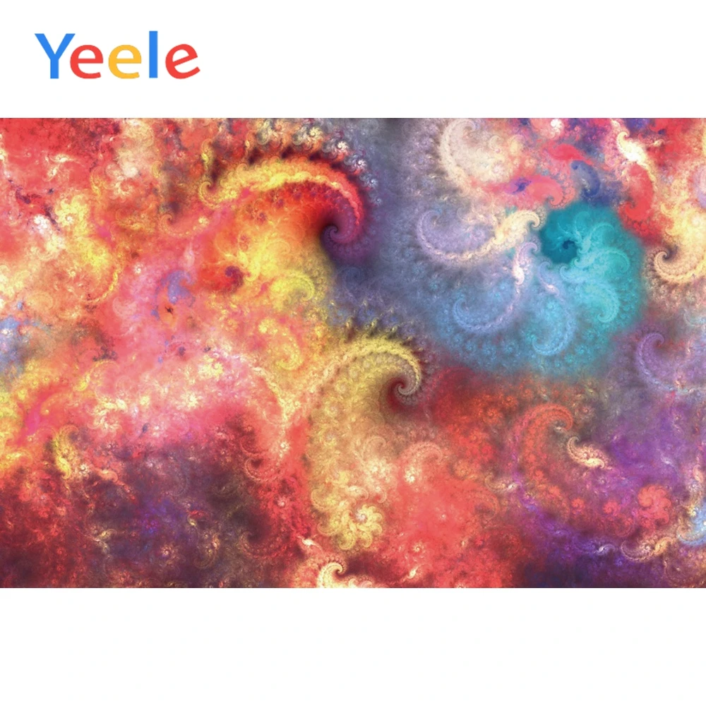 

Yeele Color Gradient Pattern Dreamy Props Scene Baby Backgrounds Photography Wall Banner Photographic Backdrops For Photo Studio