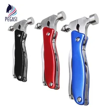 Пегаси из нержавеющей стали многофункциональный инструмент автоматический аварийный набор инструмент с молотком Безопасности отвертка пилообразный нож Клещи-открывалка W