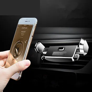 

Car Air Outlet Mobile Phone Holder 360 Degree Rotatable Navigation Bracket Car Accessories Interior Car Phone Holder organizer