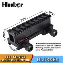 Тактический охотничий страйкбол аксессуары Riflescope 8 Слот прицел стояк основание Крепление 20 мм адаптер кронштейн для Пикатинни/Вивера