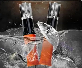 

Electric fish scaler fishing scalers clean fish remover cleaner descaler waterproof scraper for fish cleaning 1 pc