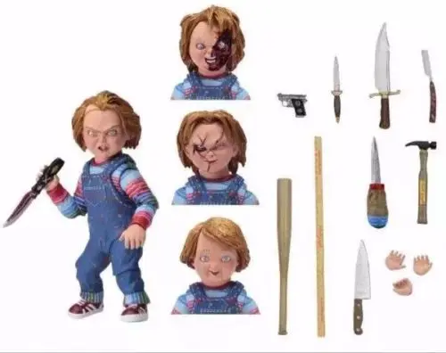 NECA потомство Чаки 7 дюймов ПВХ игрушки Детская игра хорошие парни экшн фигурка
