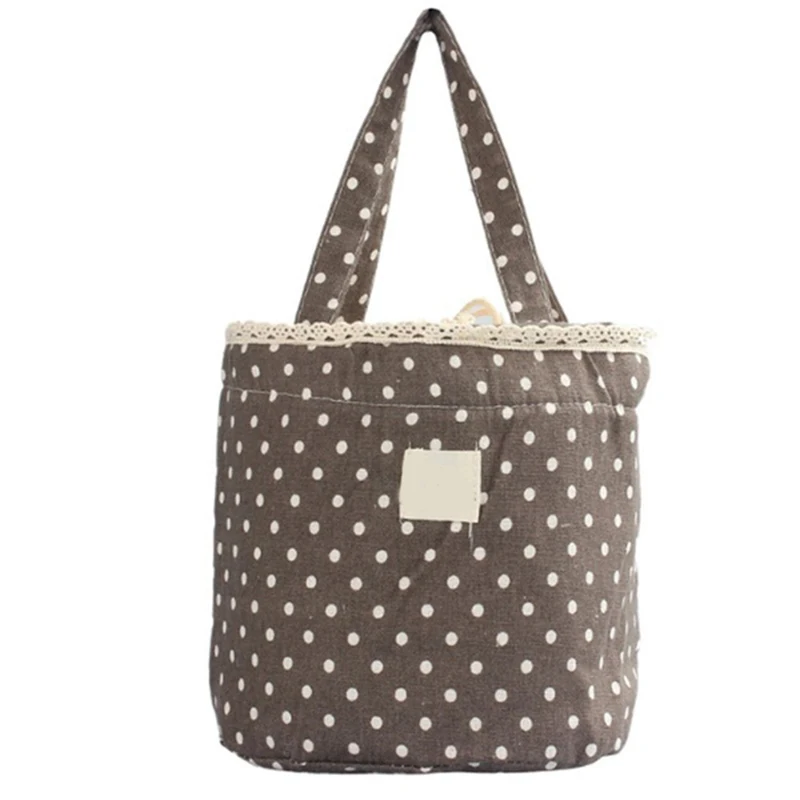 polka dot cool bag