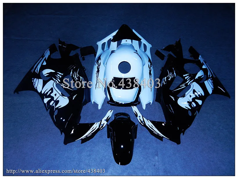 ABS Fairing for Honda CBR600F3 1995-1996 CBR600 F3 1995 1996 black white woman pattern design fairing | Автомобили и мотоциклы