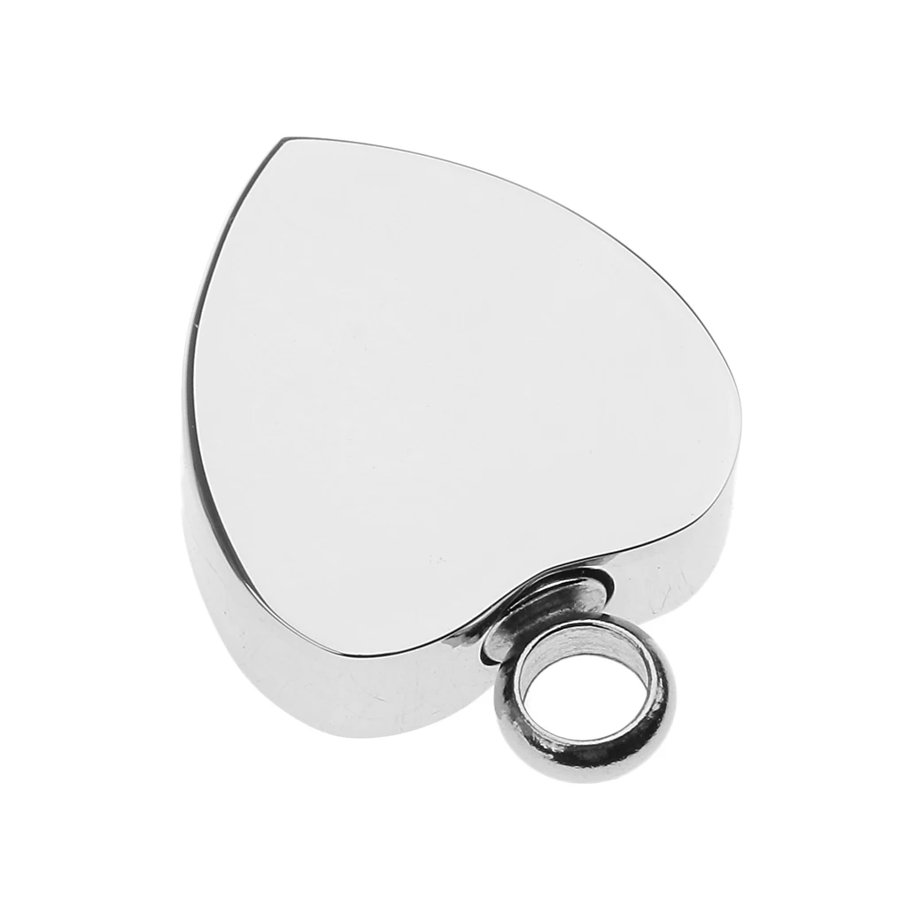 Stainless Steel Cremation My Friend Heart Urn Pendant Keepsake Memorial Charms Jewelry Fit Pendant