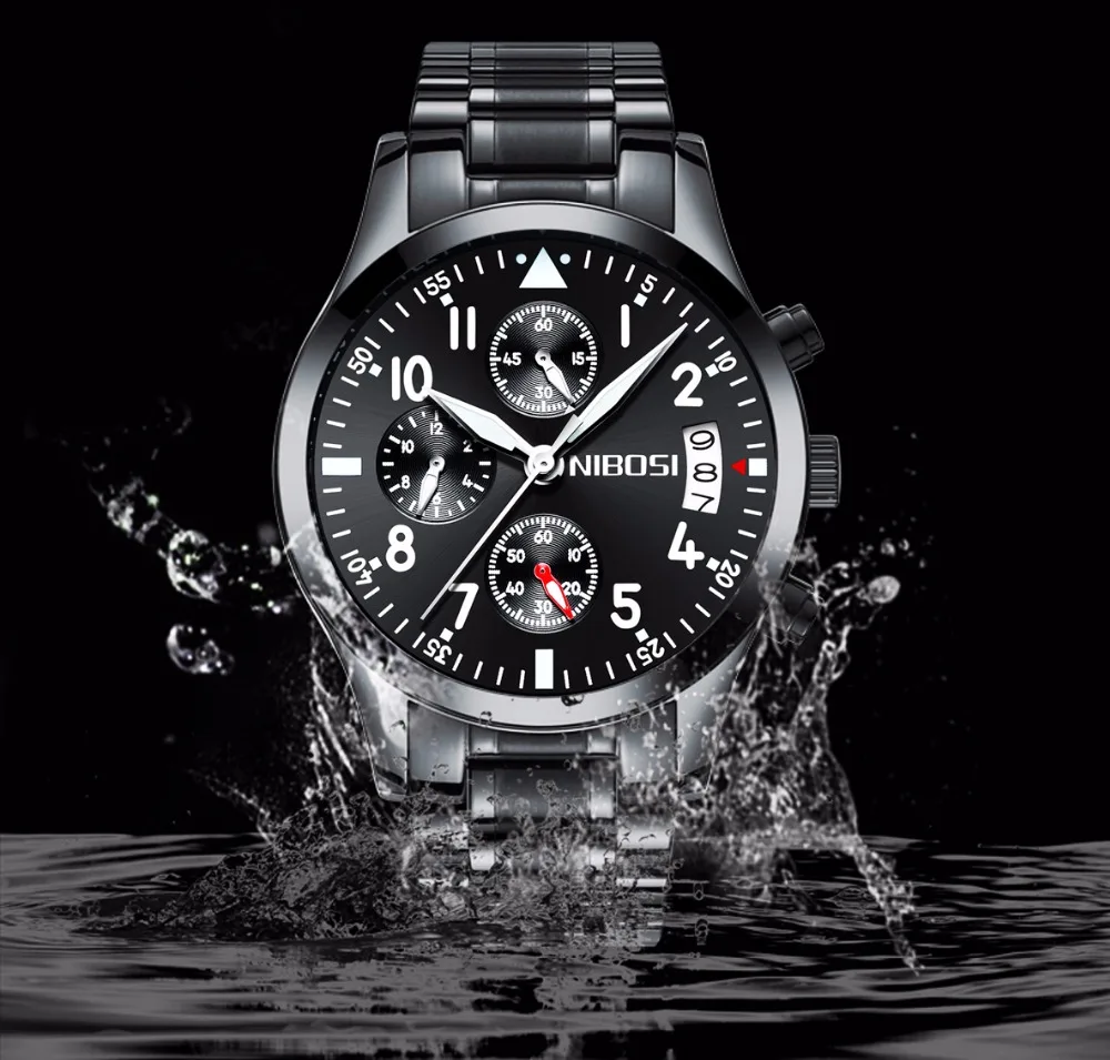 2023 Mens Watches  Luxury Business Men Watch Chronograph Male Clock Men Quartz Wristwatches_voghion.com