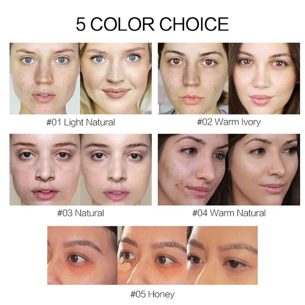 SACE LADY Perfecting супер консилер полное покрытие Осветляющий кремовый