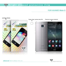 Nillkin яркая Алмазная Защитная пленка для экрана huawei mate S/CRR-UL00/huawei mate S(5,5 дюйма) пленка для экрана мобильного телефона