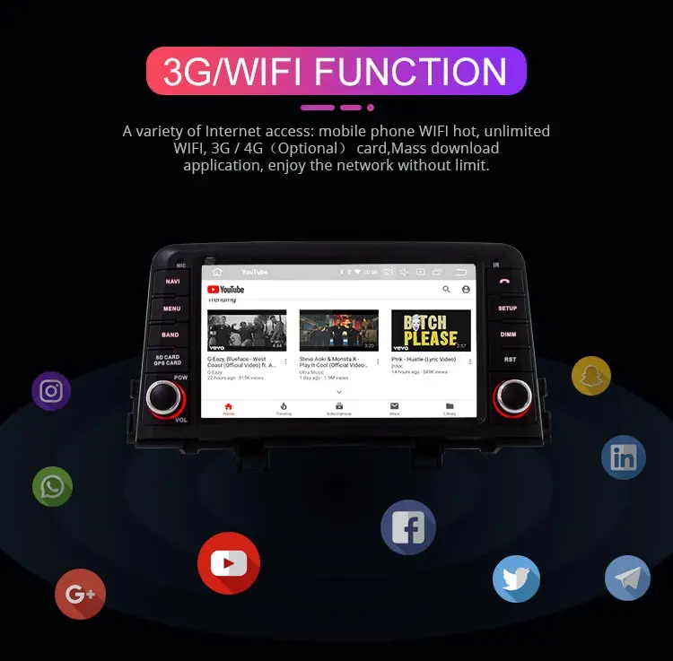 Besina Android 9,0 автомобильный dvd-плеер для KIA Picanto Morning gps навигация Мультимедиа 2 Din Автомобильный Радио стерео wifi Аудио