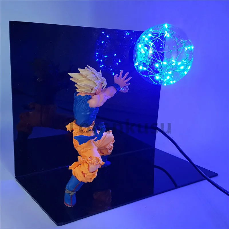 Buy Dragon Ball Z Goku Action Figure Super Saiyan Kamehameha Led Light