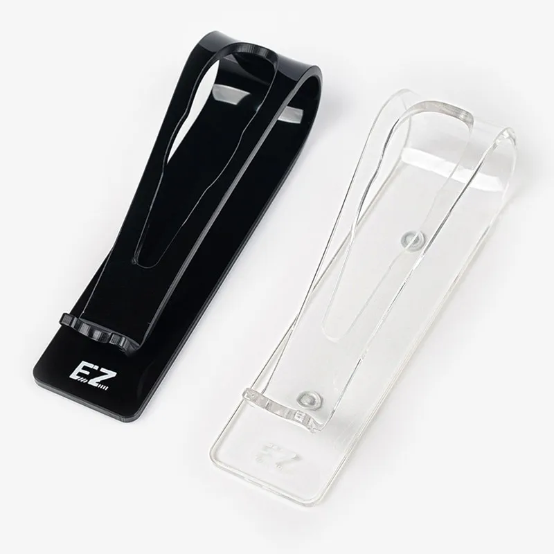 EZ Tattoo Care Supplies Tattoo Machine Holder 1 Pcs Tattoo Cartridge Pen Tray for Hawk and other Pen Machine Black & Clear Color