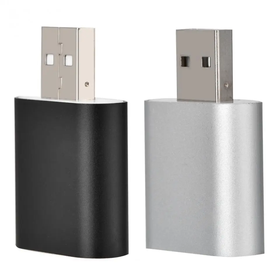 Прочный 7,1 канальный Внешний USB 2,0 до 3,5 мм стерео аудио Звуковая карта Микрофон адаптер динамик для Windows 8/7/Vista/XP для Mac