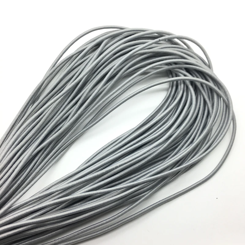 5 ярдов/партия серебристо серый Эластичный Шнур для украшений|diy elastic|silver elastictie down