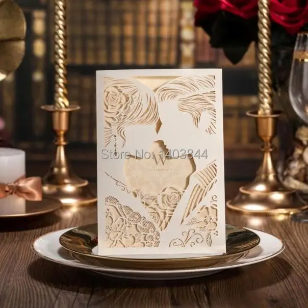 Laser Cut Wedding Invitation Card Love New Cw010 In Cards Laser Cut Wedding Invitation Card Love New Cw010