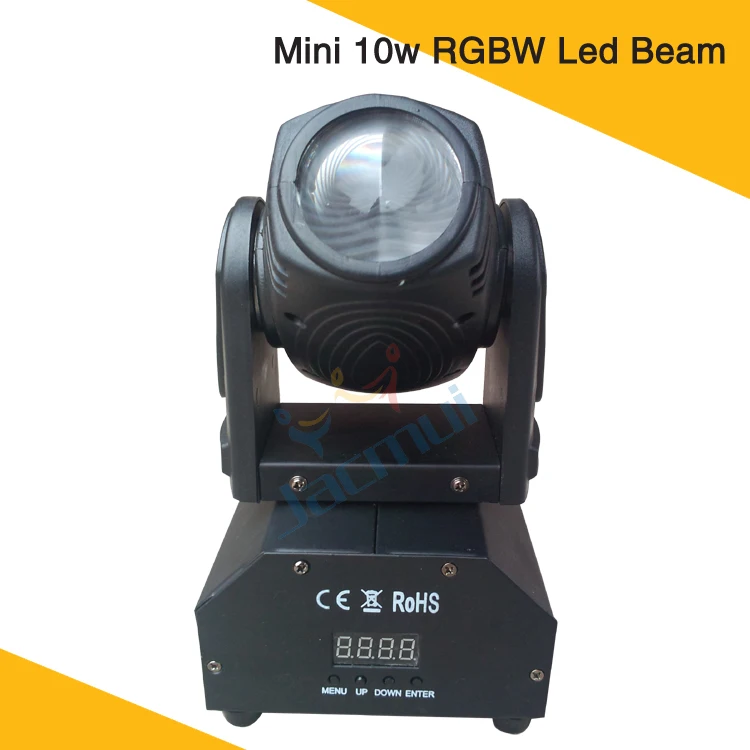 10 Вт движущаяся головка светодиодный мини луч RGBW Cabeza Movil Мини Dj свет|light motion lights|light