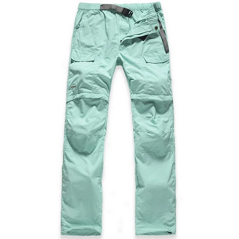 El Ártico luz primavera y otoño verano Mujer secado rápido veinte minutos Pantalones senderismo Pesca trekking transpirable Anti uv femenino